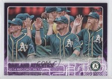 2015 Topps Toys R Us Purple Oakland Athletics Stephen Vogt #33 1d9