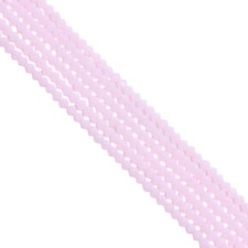 Wholesale Faceted Crystal Glass Spacer Loose Beads 4mm For Jewelry Making ;