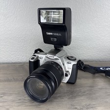 Canon EOS Rebel 2000 35mm Film Camera 28-80mm Lens With SPEEDLITE