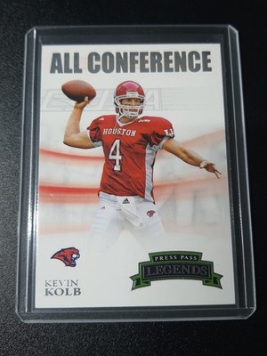 Kevin Kolb - Press Pass Legends 2007 - Eagles, Houston Cougars - All Conference 