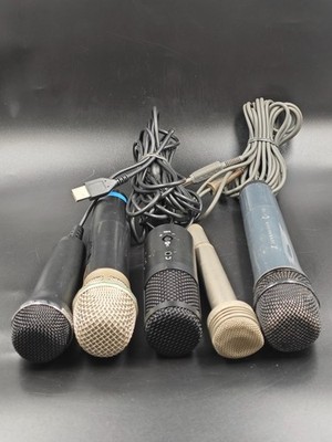 Lot Of 5 Sony NOS X500 Sennheiser Guitar Hero Mikrofone Nicht Arbeits Für Teile