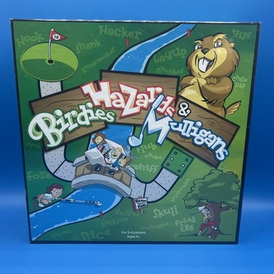 Birdies Hazards & Mulligans Board Games Golf Themed Complete NEW Factory Sealed