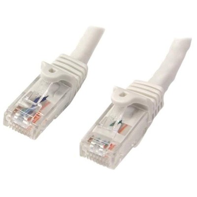 StarTech.com 10m CAT6 Ethernet Cable - White CAT 6 Gigabit Ethernet Wire -650MHz