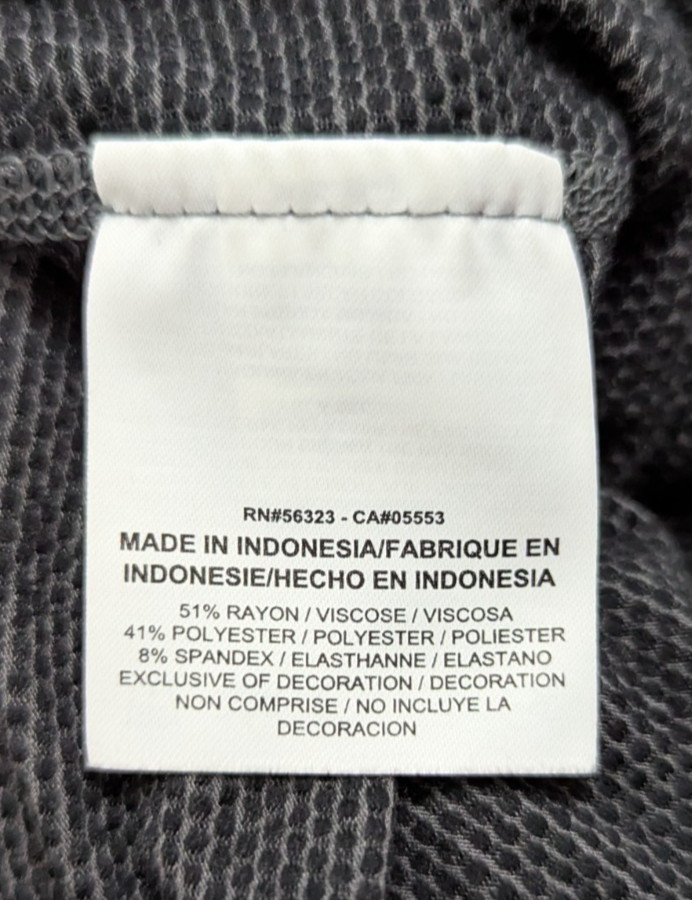 Nike Dri Fit Just Do It sz S Foldover Jogger Pants gray knit pull on 1962 thumbnail 7