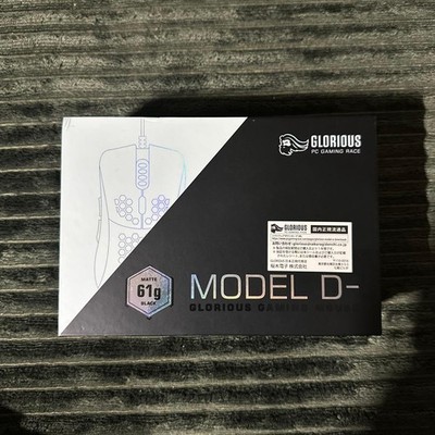 Glorious Model D- Gaming Mouse Black Lightweight 61g Used Untested
