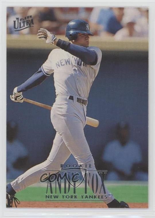 1996 Fleer Ultra Andy Fox #383 Rookie RC 2i9