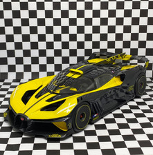 *LOOSE* Maisto 2023 Special Edition Yellow Bugatti Bolide 1/18