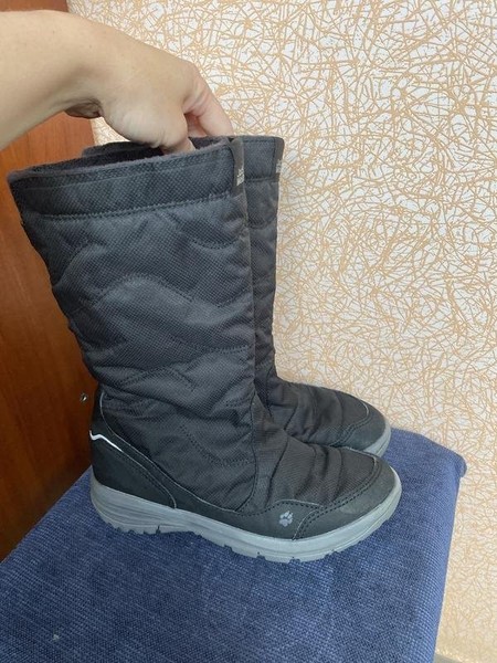Women Jack Wolfskin Boots Black 35.5