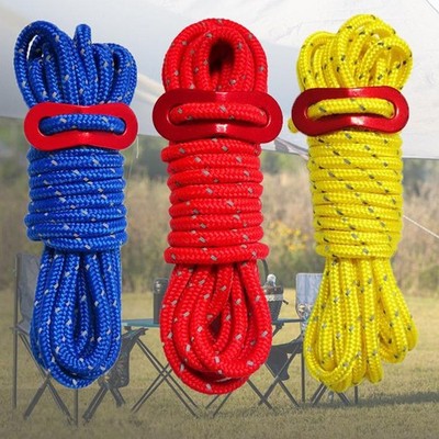 Camping Setup Camping Seil verstellbar Spannseil 150kg Bruchfestigkeit