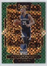 2016-17 Panini Select Courtside Green Prizm /5 Chandler Parsons #230 08wd