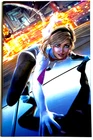 AMAZING SPIDER-MAN #25 TIAGO DA SILVA SPIDER-GWEN VIRGIN VARIANT 2023 MARVEL NM