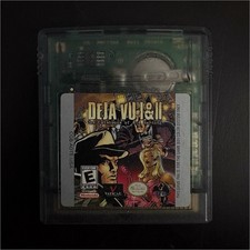 Deja Vu I & II: The Casebooks of Ace Harding Nintendo Game Boy Color GBC E