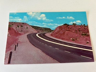 Four Lane Highway Between Albuquerque and Santa Fe New Mexico Hwy 85 Postcard