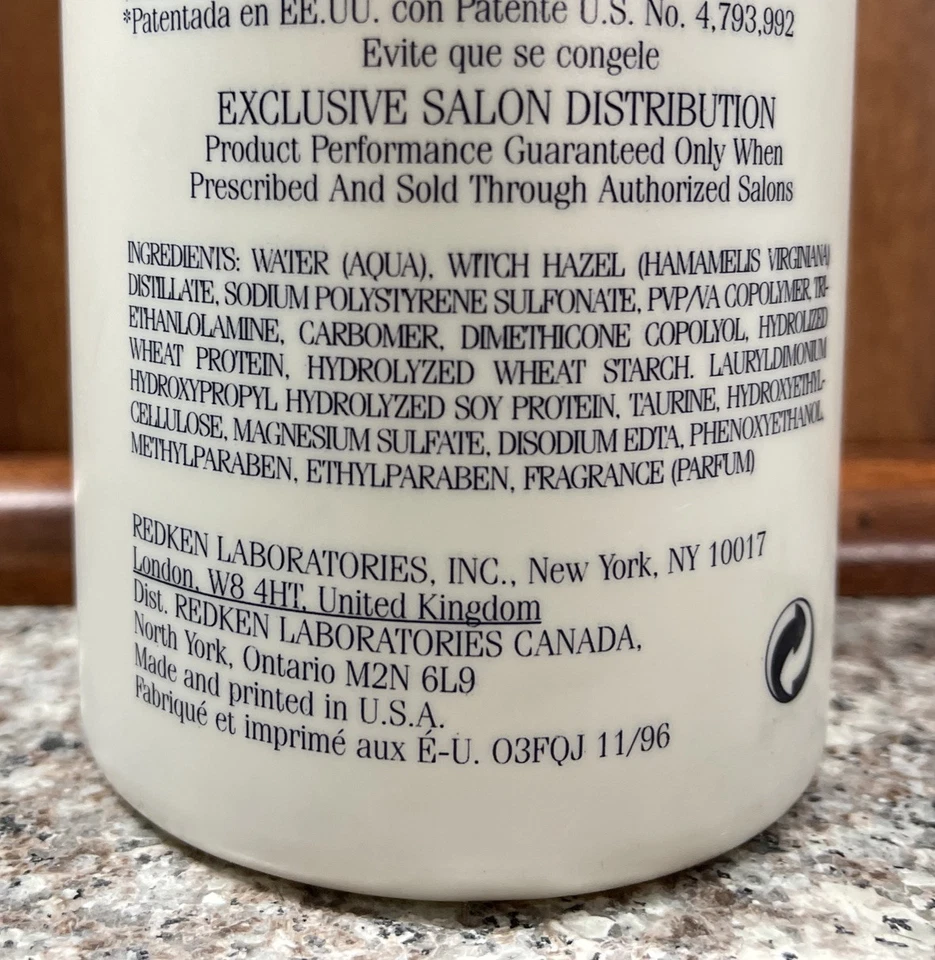 REDKEN 脂肪猫身体增稠乳液 33 盎司(已停产)HTF — 第 4/4 张图片