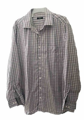 WALBUSCH Extraglatt Hemd Regular Fit, mehrfarbig kariert, Gr. 45/46 - 2XL