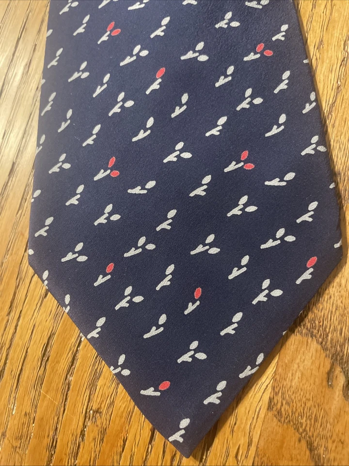 Corbata Abstracta Vintage Usada en Excelente Condición Años 60 70 Tino Cosma Seda Corbata Ancha Mod Disco Foto 3 de 4