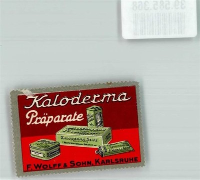 39585368 - 7500 Karlsruhe Kaloderma preparations F. Wolff & Sohn Karlsruhe