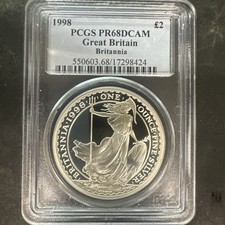 1998 PCGS PR68DCAM GREAT BRITAIN