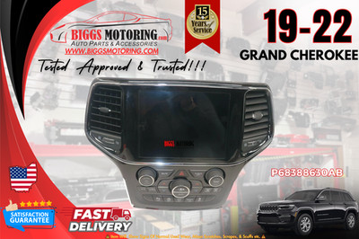 2019-2022 Jeep Grand Cherokee 8.4'' Dash Display Screen