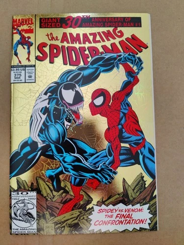 Amazing Spider-Man 375 1st Ann Weying (She-Venom) VF+ (1)