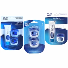 Vaseline Lip Protecting Jelly & Moisture Balm Set Original 5.5g + 10g Value Pack