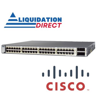 Cisco  Catalyst (WSC3750E24TDE) 24-Ports Rack-Mountable Switch Managed stackable