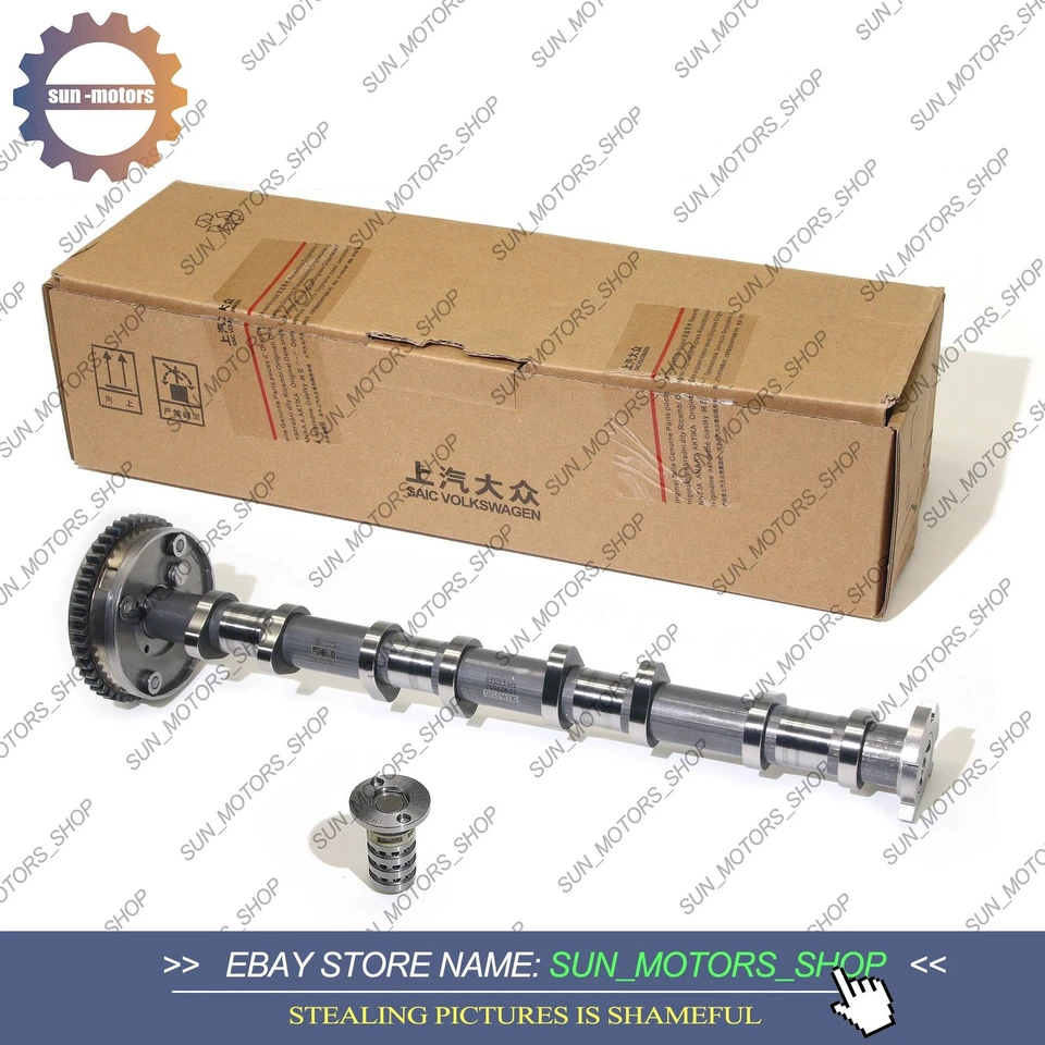 OEM Intake Camshaft 06K109021M & VVT Valve VW Golf AUDI S3 A4 A5 Q5 1.8T 2.0TSI Foto 2 de 4