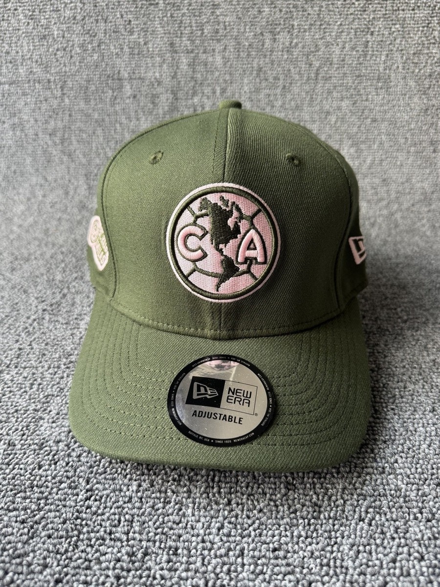 New Era Club America 9FIFTY Snapback Olive Green Adjustable One Size