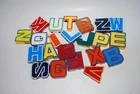 Vintage Alpha Bots Transformer Alphabet Letters 80s Toy Replacements – Lot of 21