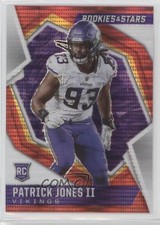 2021 Panini Rookies & Stars Rookies Red Pulsar Prizm Patrick Jones II #153 fm0