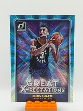 2021-22 Donruss #25 Chris Duarte Great X-pectations Holo Teal Laser