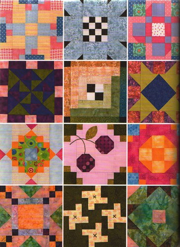 Creative Two Block Quilts Mix & Match for Original Designs Quilting Pattern Book - Picture 2 of 8