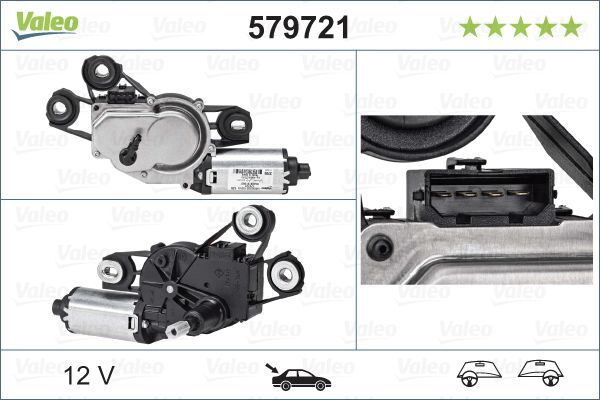 Valeo 579721 Wischermotor FüR Seat-image