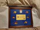 1984 Sarajevo Winter Olympic Games KODAK Set Of 7 Pins In Glass Frame W/Box