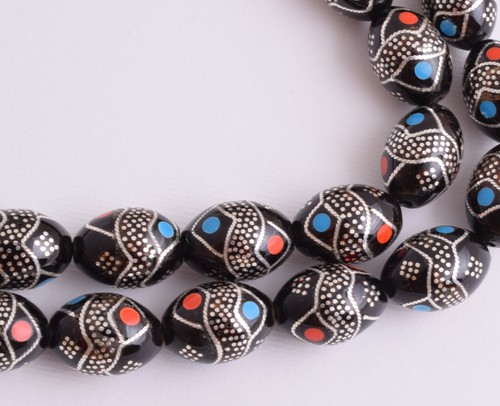 Black coral Islamic Prayer Beads-Worry Beads-يسر البحر الأحمر مطعم فضه - 第 5/6 張圖片