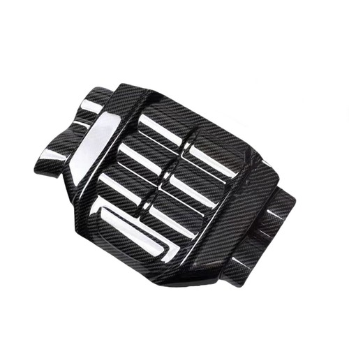 Gloss Carbon Fiber Car Engine Cover Trim Guard For Subaru BRZ Toyota GR86 22-24 - Picture 3 of 7