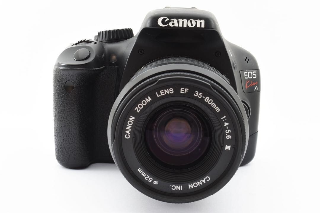 Canon EOS Kiss X4 DSLR Camera + Standard Lens Kit 15.1MP Used rare
