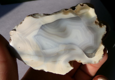 Morrocan Agate Nodule; 530Cts; 72.4mmx48.8mm;Super Unique Piece!!