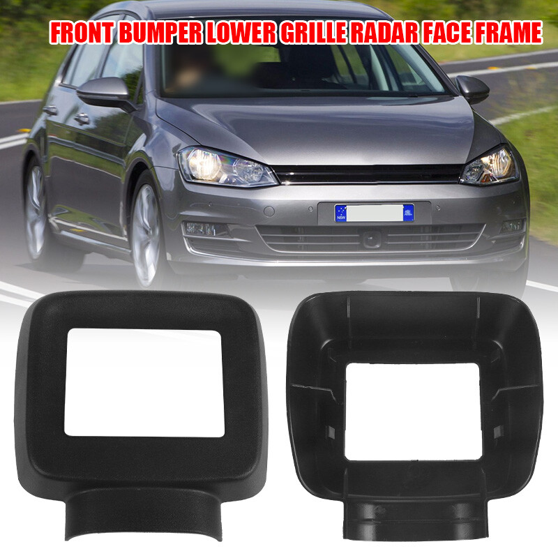 LOWER GRILL RADAR SENSOR TRIM COVER BEZEL 5G0907225A9B9 FOR VW