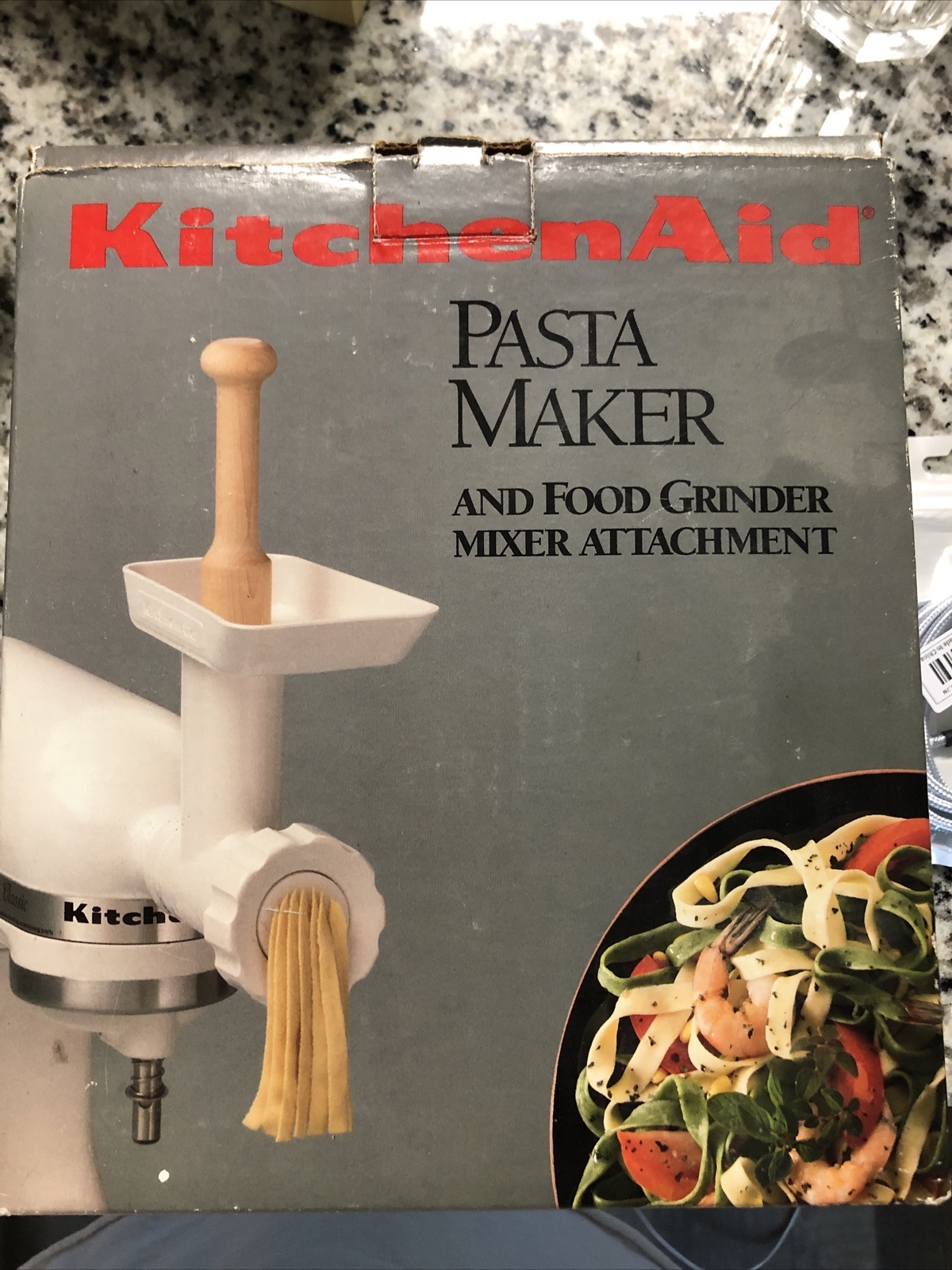 KitchenAid Pasta Maker & Food Grinder Mixer Attachment vintage