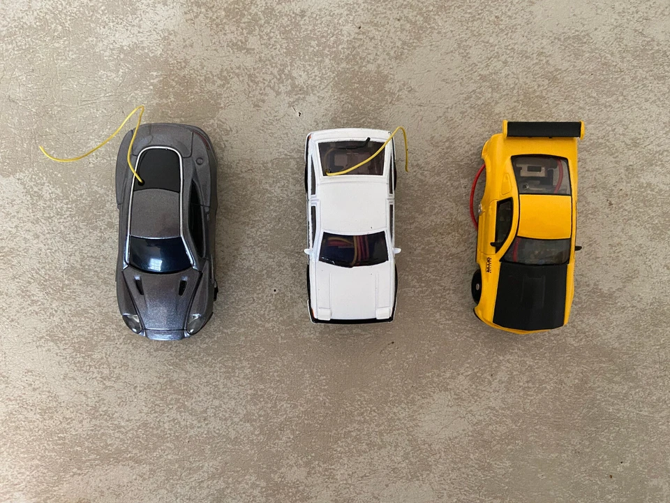 Zip Zaps Micro RC RadioShack Car Lot Bodies Parts Remotes, Accessories -UNTESTED - Image 3 of 4