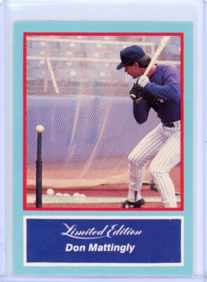 Don Mattingly 1988 CMC Limited Edition Baseball Card #6 New York Yankees | eBay Don Mattingly 1988 CMC Limited Edition Baseball Card #6 New York Yankees | eBay