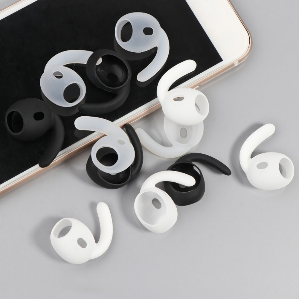 For Apple AirPods Pro 2 Soft Silicone Ear Hook Tips Earbud Anti-Slip Case Cover-image