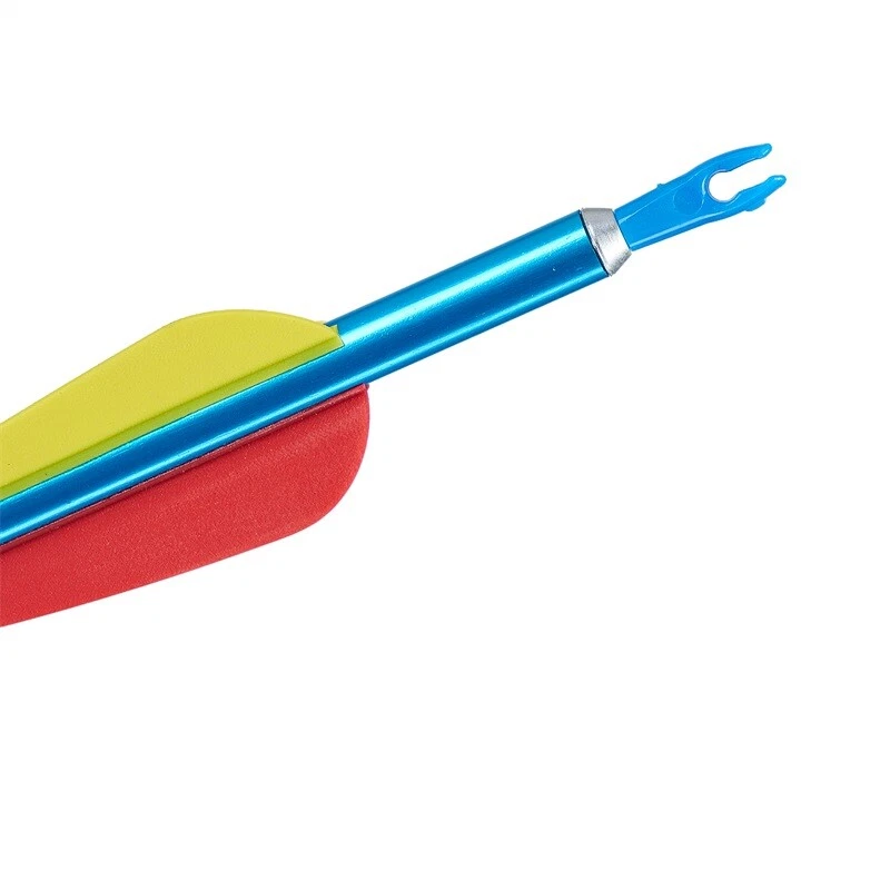 31" Aluminum Arrows Spine 550 Archery Hunt Screw-in Tip for Recurve/Compound bow - Image 4 of 4