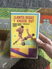 Llanto Risas Y Knock Out Rare Mexican Spanish Htf Boxing Oop 1987 Mexcinema Vhs