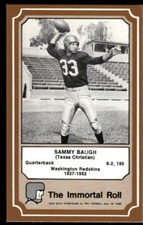 Sammy Baugh Rookie Cards Guide and Checklist  24