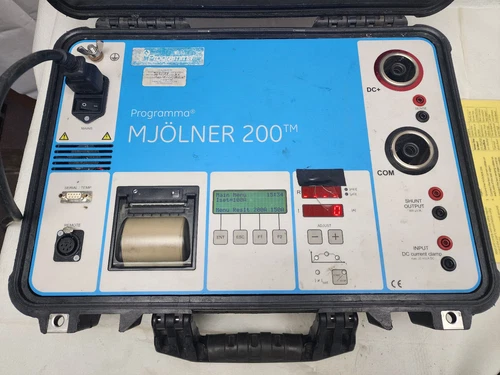 Programma MJÖLNER 200 Microhmmeter