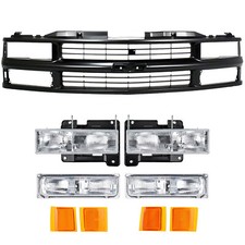 Grille Grill For Chevy Suburban Chevrolet C2500 Truck K2500 C3500 K3500 K1500