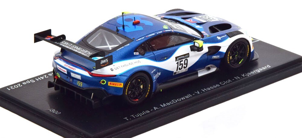 Buy online SB403 - Spark 1:43 SPARK Aston Martin Vantage Amr Gt3 Team Garage-59 #159 24H Spa 2020  Angelis A.Watson J.Pull V.Hasse Clot Blue White SB403 ( - Racing Cars