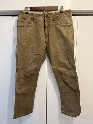 Kuhl 34x30 Pants RYDR Vintage Patina Dye Distressed Faded Look Tan/Brown  EUC! | eBay